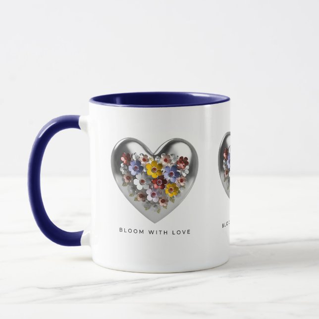 Caneca Florescer Com Amor (Esquerda)