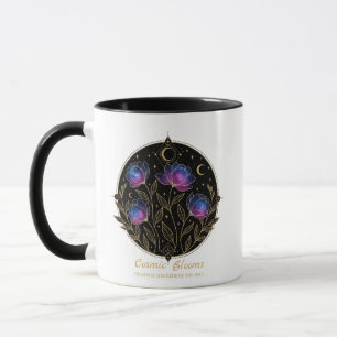 Caneca Florescósmicas – Mandala Floral Celestial