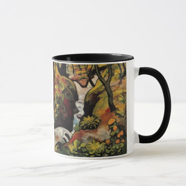 Caneca Floresta Brook por August Macke Expressionismo Vin (Direita)