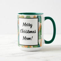 Floresta Colorida de Árvores de Natal Evergreen