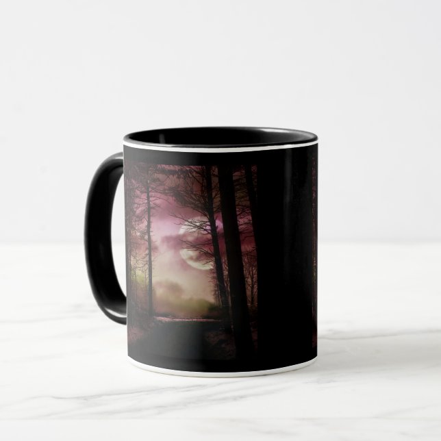 Caneca Floresta da Lua Cheia (Frente Esquerda)