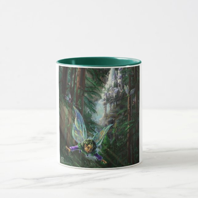 Caneca Floresta de Castelo Fairy (Centro)