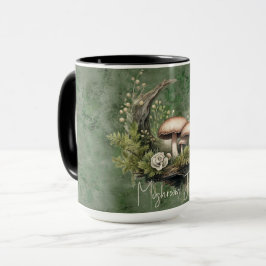 Caneca Floresta de Cogumelos Encantada
