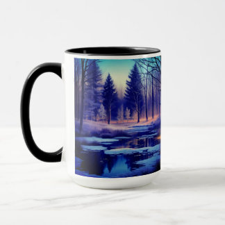 Caneca Floresta de Neve
