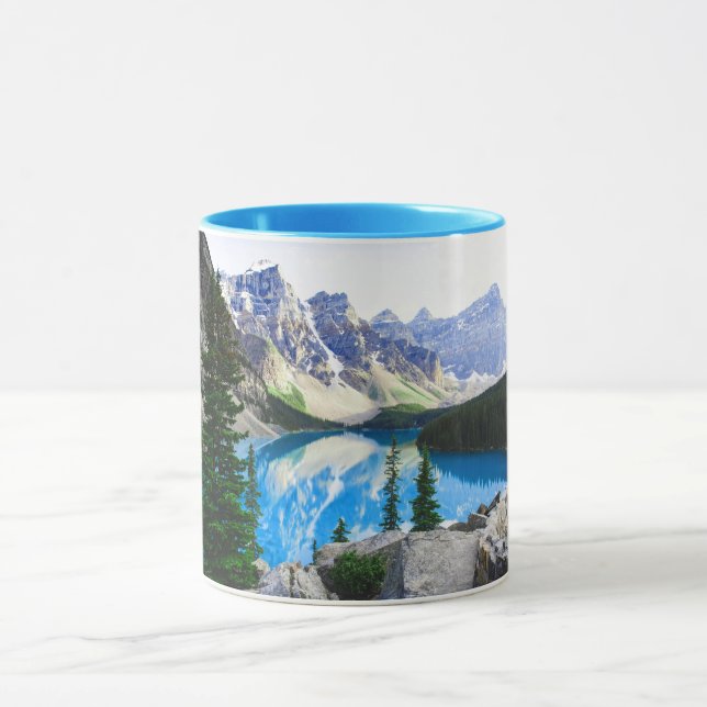 Caneca Floresta de Pinheiros Blue Lake Rocky Mountain (Centro)