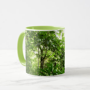 Caneca Floresta Dominicana I Natureza Verde Tropical