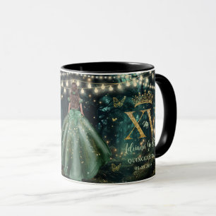 Caneca Floresta Encantada Estrelada XV QUINCEAÑERA Quinze