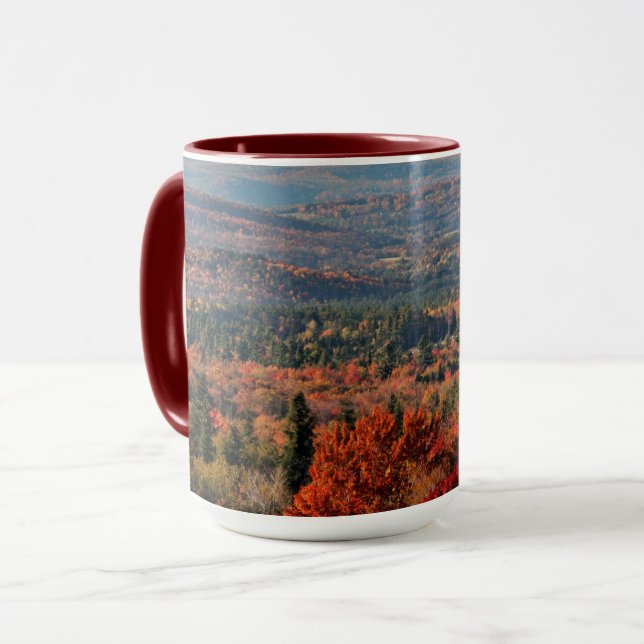 Caneca Floresta Nacional das Montanhas Brancas | Nova Ham (Frente Esquerda)