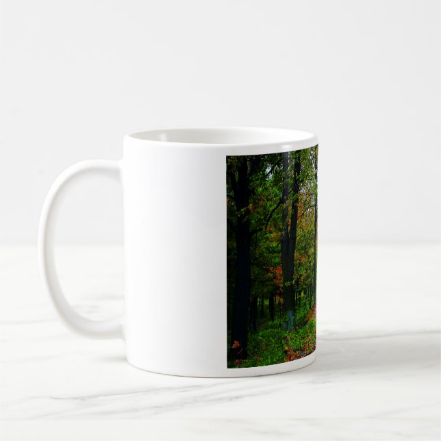Caneca Floresta Serena - Xícara de Café Chá (Esquerda)