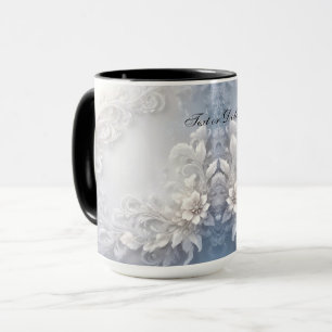 Caneca Flórida Branca