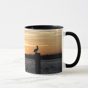Caneca Flórida Sunset com Pelicano