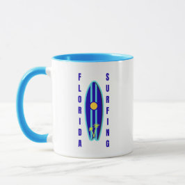 Caneca Flórida Surfing Coffee Mug