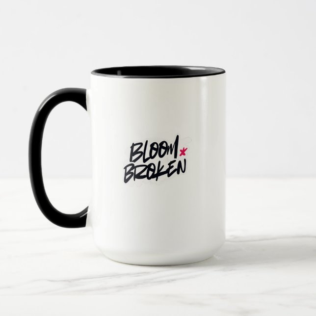 CANECA FLORIR QUEBRADO (Esquerda)