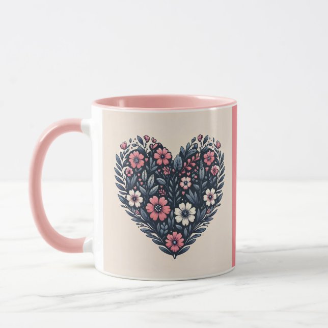 Caneca "Flourar em seus presentes" Coffee Mug (Esquerda)