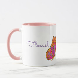 Caneca "Flourish" Primavera Butterfly Mug