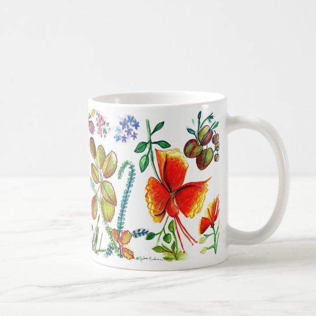 Caneca Flower-58 (Direita)