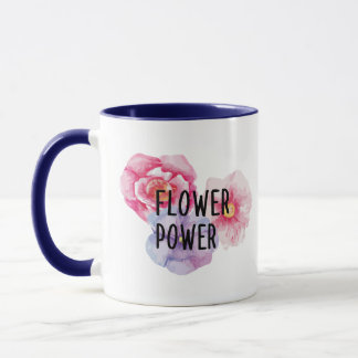 Caneca Flowerpower – Tasse mit Blumenvibes