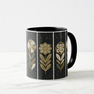Caneca flowers coffee mug
