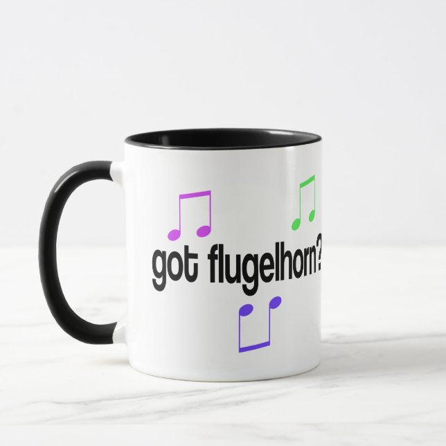 Caneca Flugelhorn obtido colorido (Esquerda)