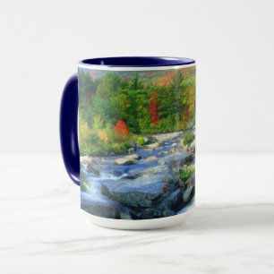 Caneca Flume Falls   Montanhas Adirondack