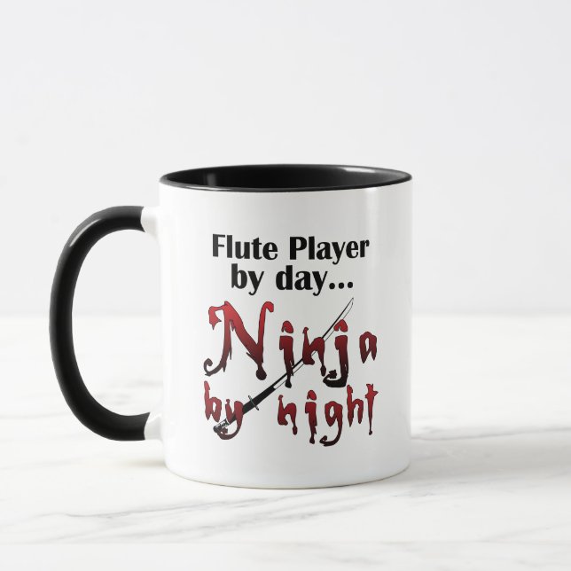 Caneca Flute Ninja Mug (Esquerda)