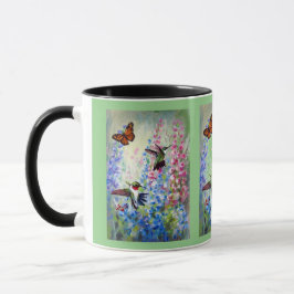 Caneca Flutterbyes e Hummers & Summer