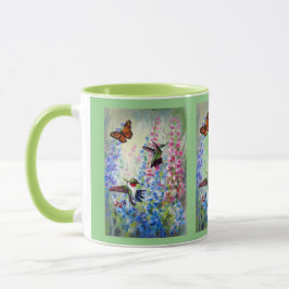 Caneca Flutterbyes e Hummers & Summer Mug