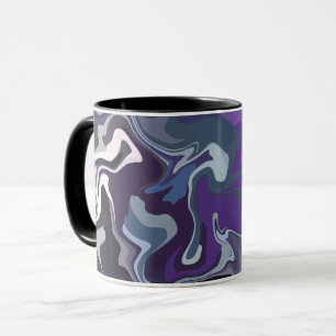 Caneca Fluxo Abstrato de Cores