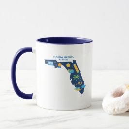Caneca FLVS Estado da Flórida