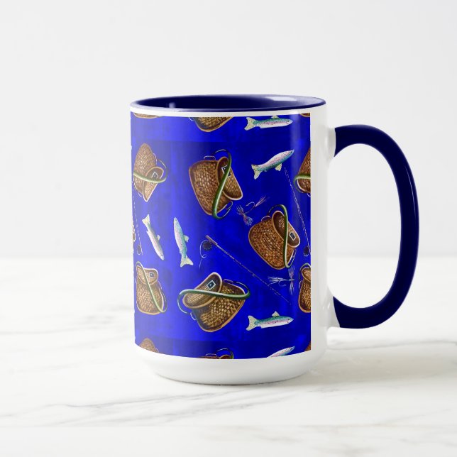 Caneca Fly Fish Vintage Cup (Direita)