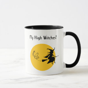 Caneca Fly High Witches Mug