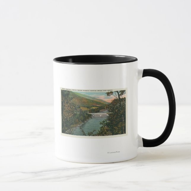 Caneca Foencia, Ponte sobre Esopus (Direita)