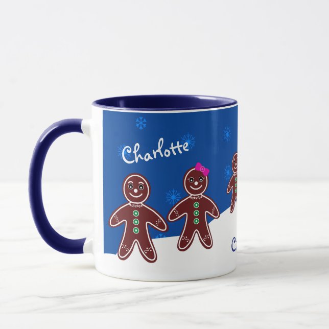 Caneca Fofo de inverno doce Gingerpão (Esquerda)