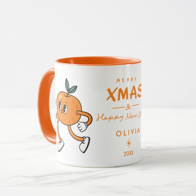 Caneca Fofo de Natal (Frente Esquerda)