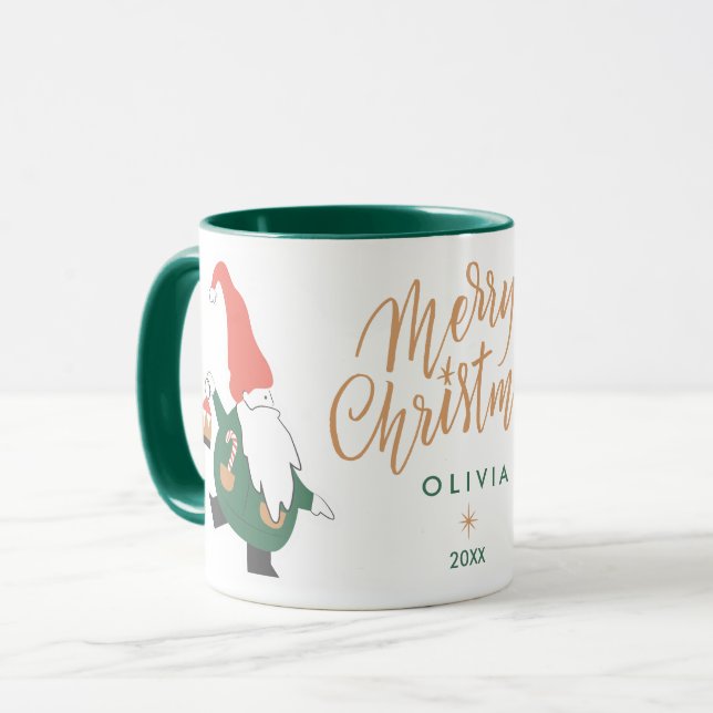 Caneca Fofo de Natal (Frente Esquerda)