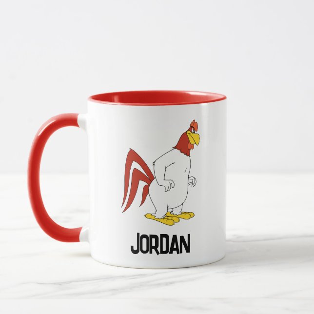 Caneca Foghorn Leghorn | Adicione seu nome (Esquerda)