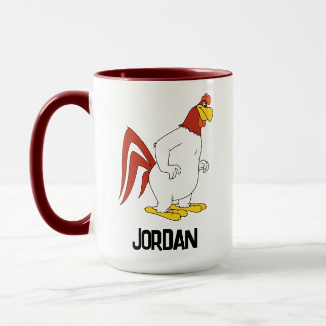 Caneca Foghorn Leghorn | Adicione seu nome (Esquerda)
