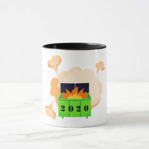 Caneca Fogo de lixeira personalizável 2020