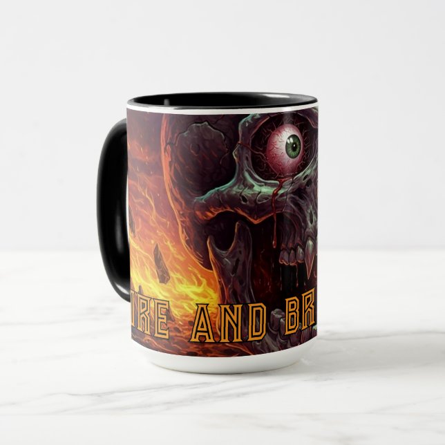 CANECA FOGO E SOMA BRIMSTONE (Frente Esquerda)