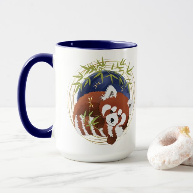 Caneca FOGO FOX Red Panda 15oz (Com Donut)
