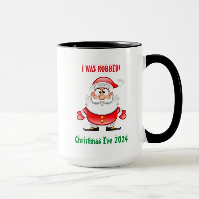 Caneca Foguete de Natal - Roubar seu vizinho (Direita)