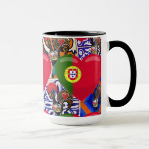 Caneca folclórica portuguesa