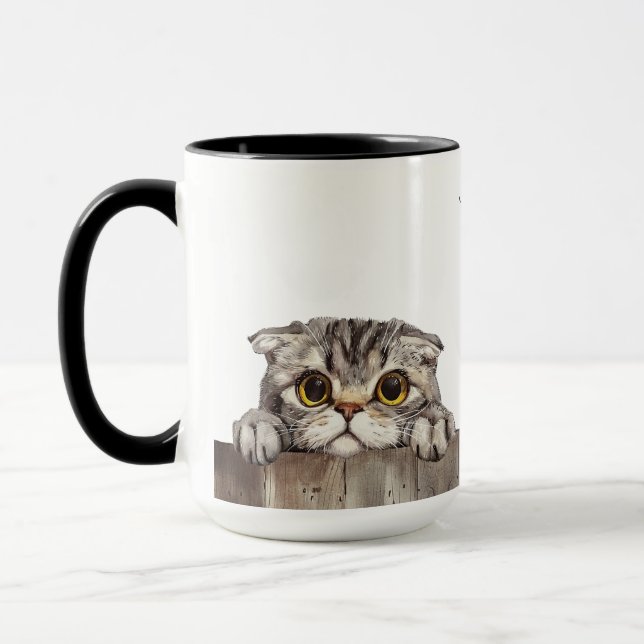 Caneca Fold Cat Mug (Esquerda)