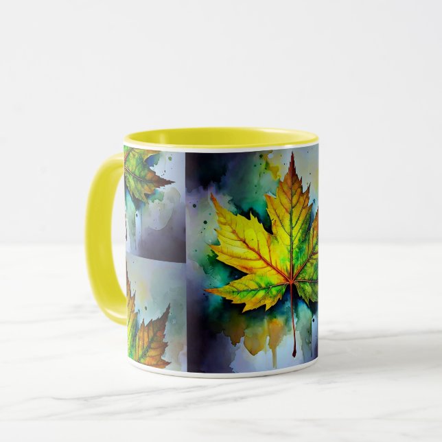 Caneca Folha (Frente Esquerda)