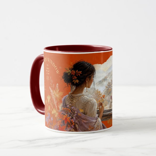 Caneca folha de bordo (Frente Esquerda)