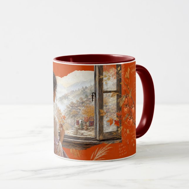 Caneca folha de bordo (Frente Esquerda)