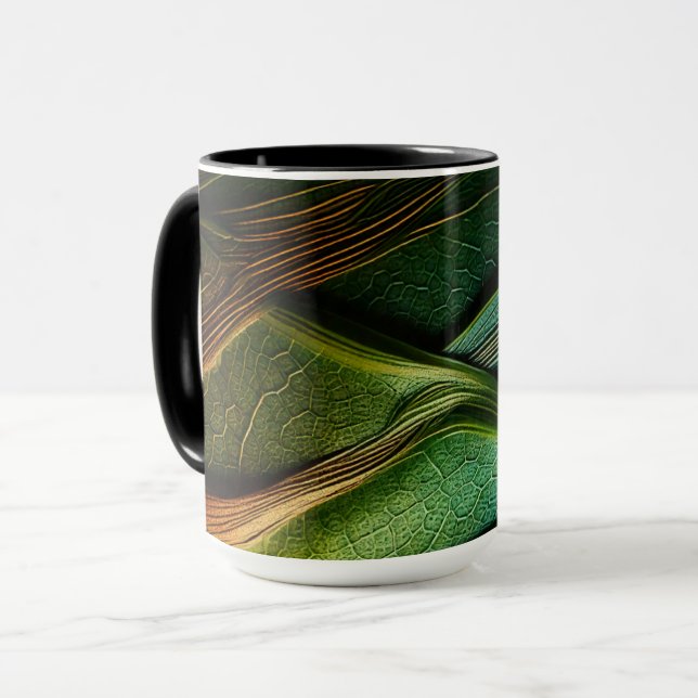 Caneca folhagem mágica (Frente Esquerda)