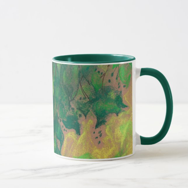 Caneca Folhagem verde (Direita)