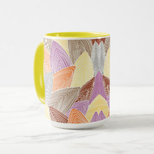 Caneca Folhas claras