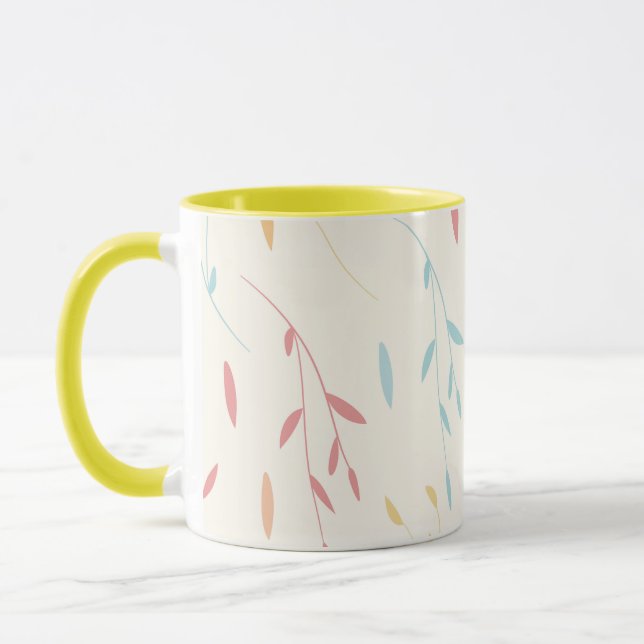 Caneca folhas de árvore (Esquerda)